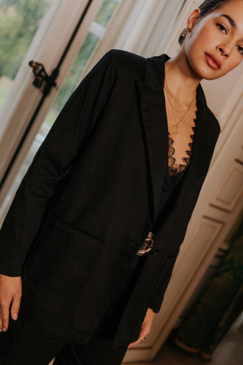 Marcus black blazer