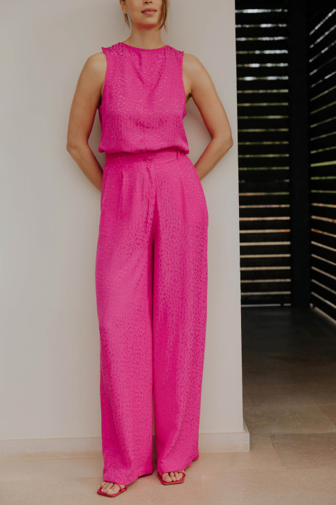 Ely Fuchsia Broek