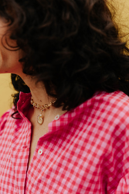 Collier Hestia doré orta