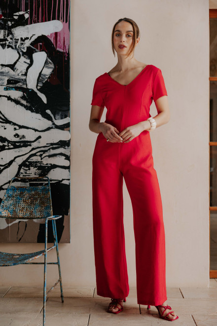 Combinaison Line Rouge Orta
