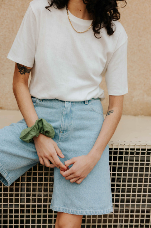 Light Blue Esteban Short
