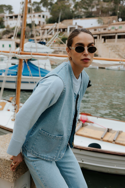 Cara Light Blue Jacket