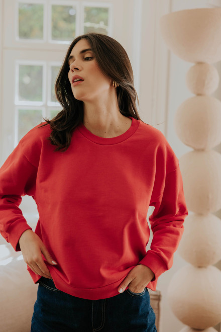 Sweat Austin Rouge Orta