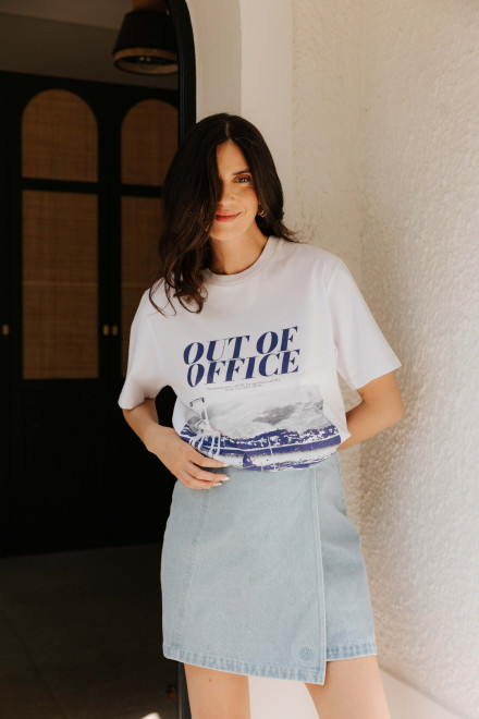 T-shirt Vincent Out of office orta