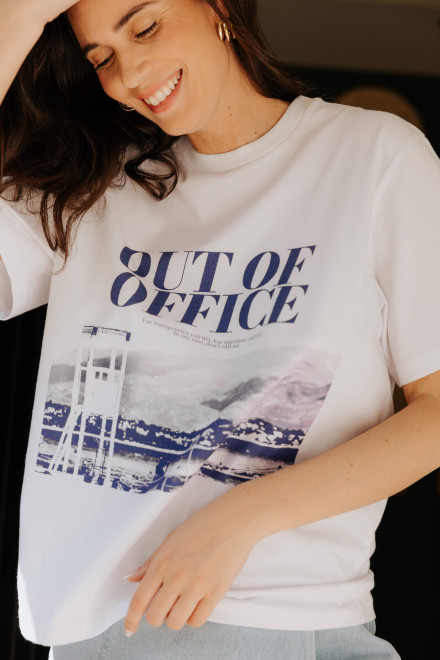 T-shirt Vincent Out of office orta