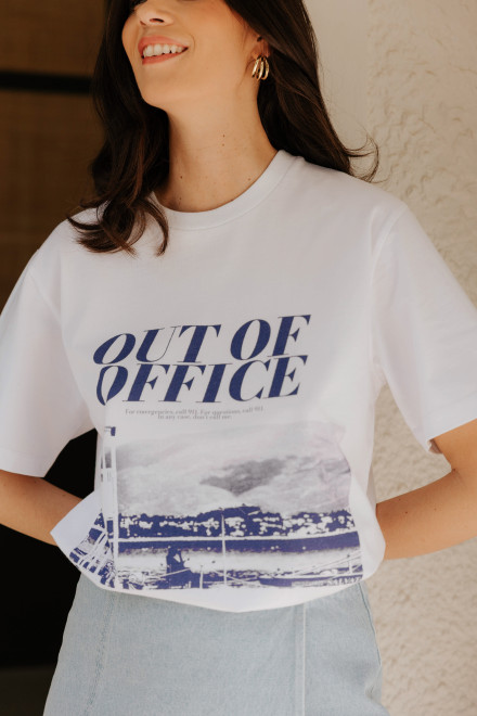 T-shirt Vincent Out of office orta
