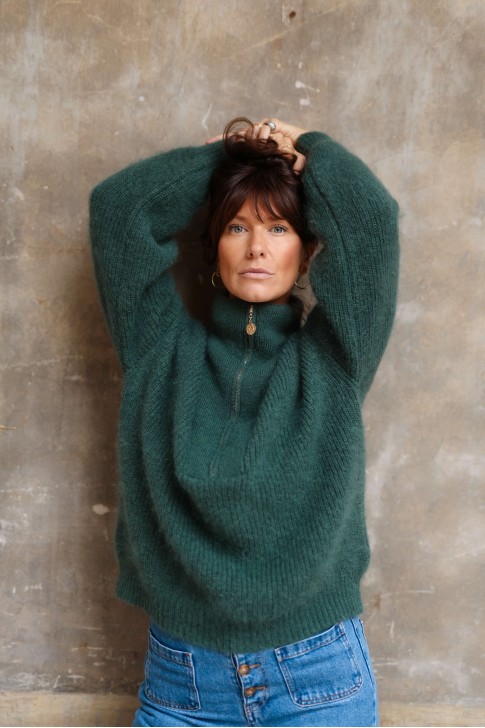 Green Gabin Knit