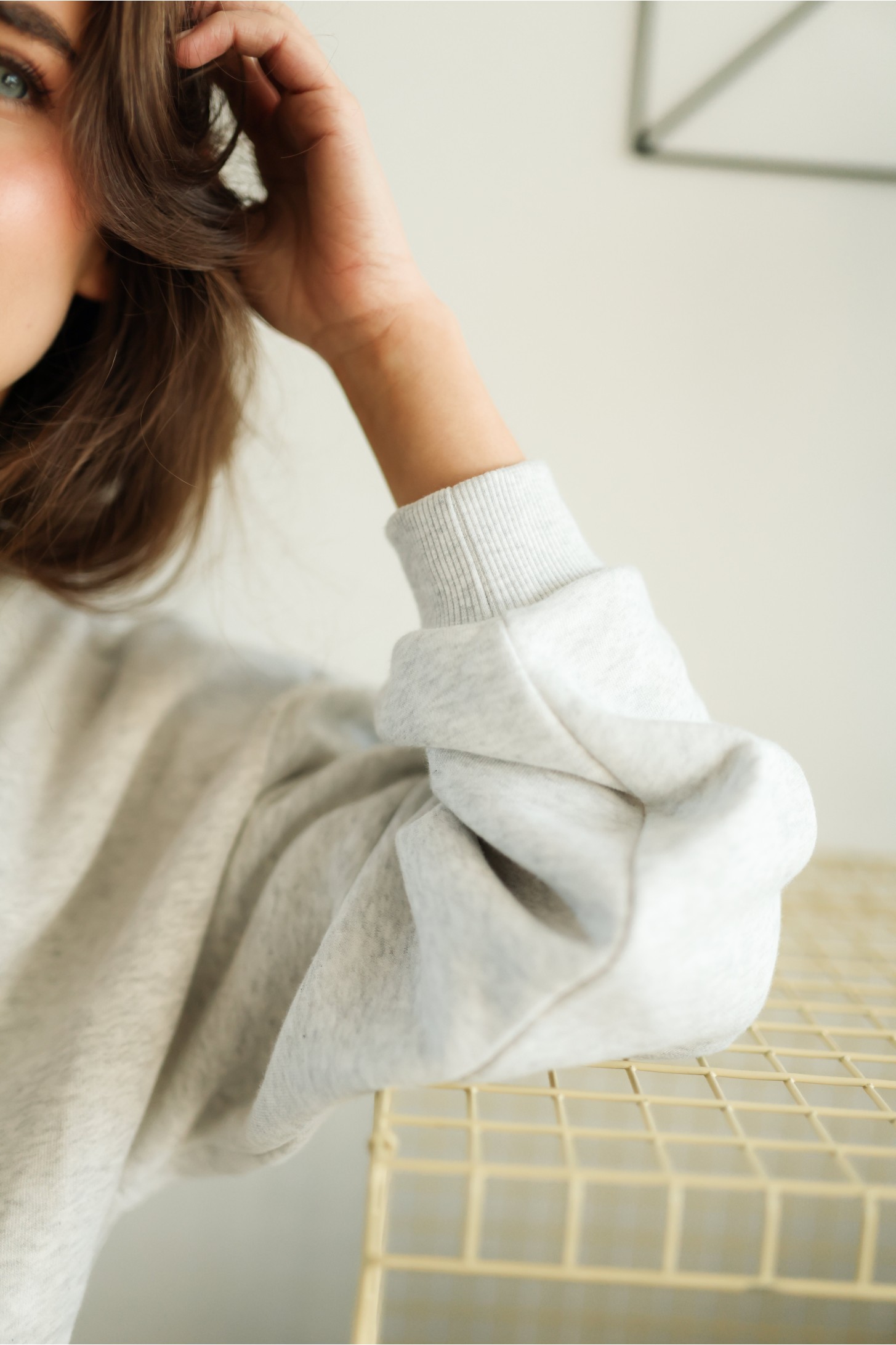 Sweat-shirt Fille George Gris à Imprimé Cerises Et Paillettes - Manches Longues, Neuf