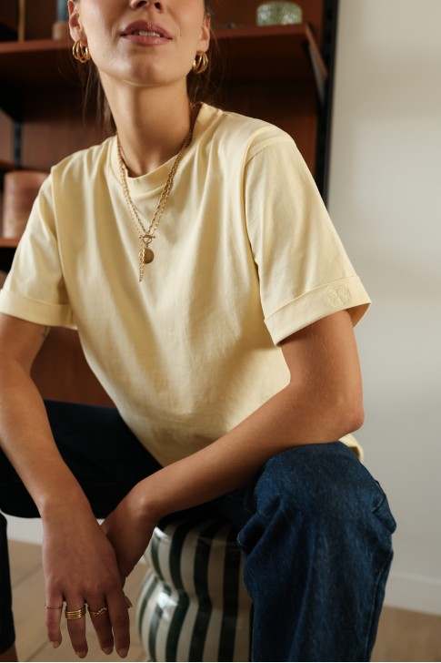 Butter yellow Coco T-shirt