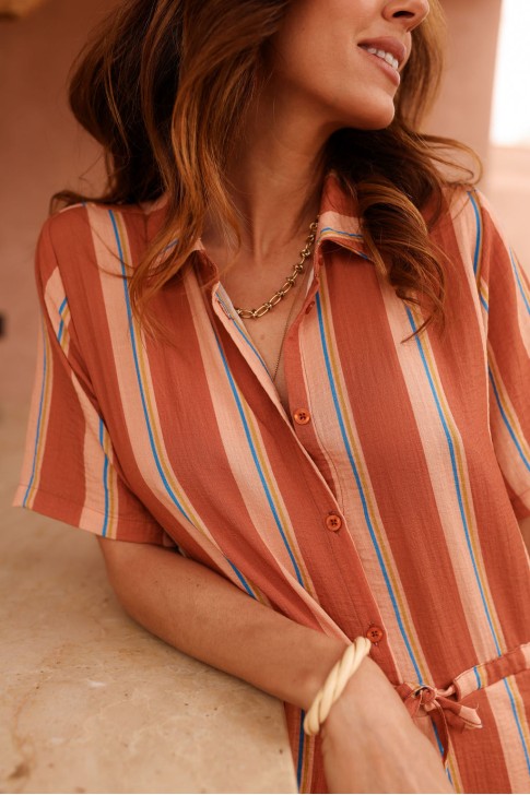 Combinaison Alma rayée