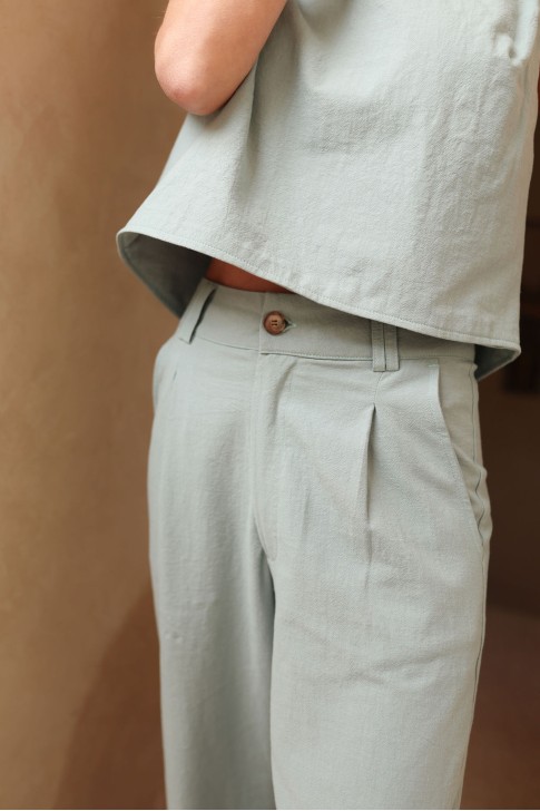Gabriel celadon trousers