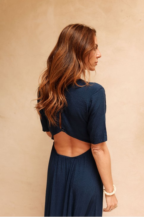 Robe Esmée marine