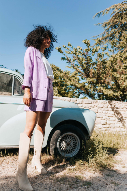 Alizée lila jacket - Orta