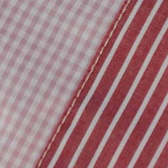 Chemise Fred bi print rouge